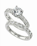 Charter Club Ring Set, Cubic Zirconia Engagement , Size 5