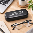 Personalized Modern Name Glasses Case