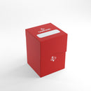 GameGenic Casual Deck Holder 100+ Card Deck Box: Red