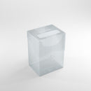 GameGenic Casual Deck Holder 80+ Card Deck Box: Clear