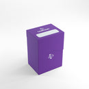 GameGenic Casual Deck Holder 80+ Card Deck Box: Purple