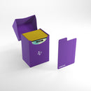 GameGenic Casual Deck Holder 80+ Card Deck Box: Purple