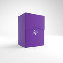 GameGenic Casual Deck Holder 80+ Card Deck Box: Purple