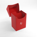 GameGenic Casual Deck Holder 80+ Card Deck Box: Red