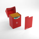 GameGenic Casual Deck Holder 80+ Card Deck Box: Red