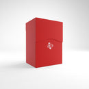 GameGenic Casual Deck Holder 80+ Card Deck Box: Red