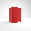 GameGenic Casual Deck Holder 80+ Card Deck Box: Red