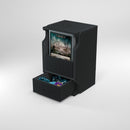 GameGenic Watchtower 100+ Card Convertible Deck Box: Black