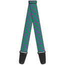 Guitar Strap - Joker HAHAHA Purple/Green