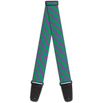 Guitar Strap - Joker HAHAHA Purple/Green