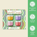 NatureWell Bath and Body Gift Sets Golden Glow 4ct - Imperfect Box