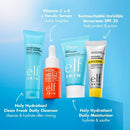 e.l.f. SKIN Wake the e.l.f. Up! Skincare Holiday Gift Kit 4ct - Imperfect Box