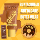 NYX Professional Makeup Buttermelt Glaze Skin Tint SPF 30 Praline Butta 1.01 fl oz - Imperfect Container
