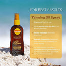 Carroten Intensive Tanning Oil Spray 6.7 fl oz - Imperfect Container