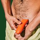Meridian Trimmer Premium Pubic; Body Hair Trimmer for Men & Women Below-the-Belt Groomer, Ball Trimmer, Bikini Trimmer, Bonus Pouch Blaze - New