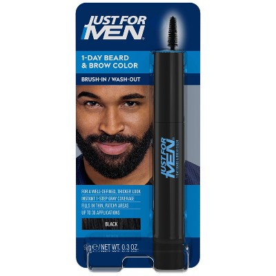 Just For Men 1-Day Beard & Brow Color Black - Missing Box