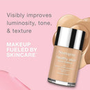 Neutrogena Healthy Skin Liquid Makeup Foundation, Lightweight & Flawless Coverage with Broad Spectrum SPF 20 Sunscreen 30 Buff - Imperfect Container