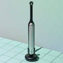 quip Rev Oscillating Rechargeable Electric Toothbrush Black/Silver - Imperfect Box