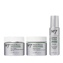 No7 Future Renew Damage Reversal Skincare System Kit 3ct - Imperfect Box