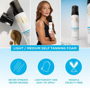 Bondi Sands Self Tanner Tanning Foam Light/Medium 6.76 fl oz - Missing Lid