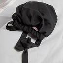 Kitsch Satin Sleep Hair Bonnet Black - Imperfect Box