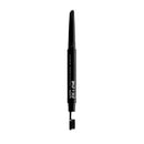NYX Professional Makeup Fill & Fluff Eyebrow Pomade Pencil Black 0.007oz - New