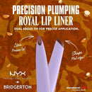 NYX Professional Makeup Bridgerton Royal Treasures Lip Kit 06 Caramel Courtship & Toffee Temptation 2pc - Imperfect Box