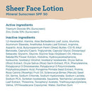 Blue Lizard Sheer Face Mineral Lotion SPF 50 1.7 fl oz - Imperfect Box
