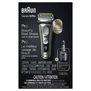Braun Series 9-9465cc Pro Electric Foil Shaver with ProLift Beard Trimmer; Clean; Charge SmartCare Center - Imperfect Box
