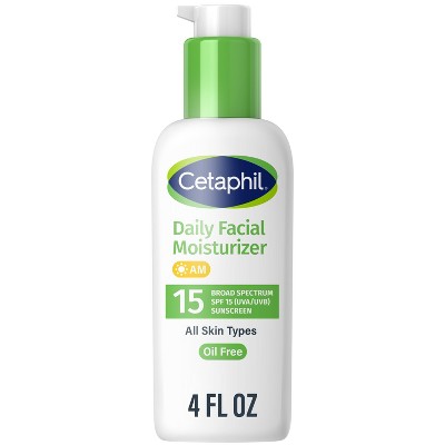 Cetaphil Daily Face Moisturizer Sunscreen Lotion SPF 15 Fragrance Free 4 fl oz - Missing Box