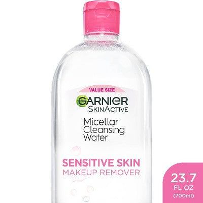 Garnier Micellar Water Hydrating Facial Cleanser & Makeup Remover Basic Cleansing 23.7 fl oz - New