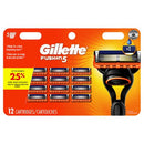 Gillette Fusion5 Men's Razor Blade Refills 12ct - Imperfect Box