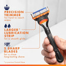 Gillette Fusion5 Value Pack Razor Handle + 5 Blade Refills - Imperfect Box