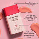 MCoBeauty Super Glow Blush Drops Rose 1.01 fl oz - New