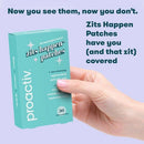 Proactiv Zits Happens Invisible Hydrocolloid Patches 30ct - New