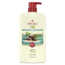 Old Spice Men's Body Wash Fresh/Tropical Scent 30 fl oz - Imperfect Container