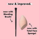 e.l.f. Full Face; Eye Makeup Brush Set With Travel Case 12pc - Imperfect Box