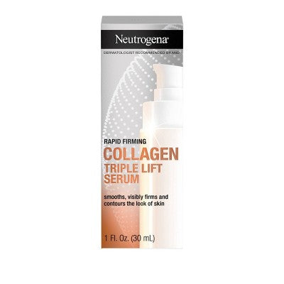 Neutrogena Rapid Firming Collagen Triple Lift Face Serum 1 fl oz - Imperfect Box
