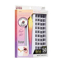 KISS imPRESS Press-On Self Adhesive Eyelashes Natural & Wispy 50ct - Imperfect Box