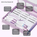 Falscara Studio The Artist Kit Lash Extension Kit Delicate Lash Clusters 57ct - Imperfect Box