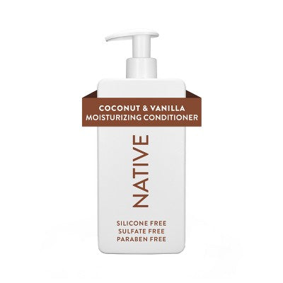 Native Coconut & Vanilla Moisturizing Vegan Conditioner 16.5 fl oz - Imperfect Container