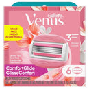 Venus Comfortglide White Tea Women's Razor Blade Refills 6ct - Missing Box