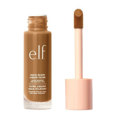 e.l.f. Halo Glow Liquid Filter Highlighter 5.5 Medium/Tan 1.06 fl oz - New