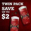 Old Spice Red Collection Solid Deodorant for Men Swagger Scent Aluminum-Free 2pk/3oz - Imperfect Box