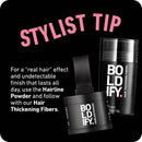 BOLDIFY Root Touch Up Powder with Brush Dark Brown - Missing Box