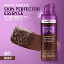 COVERGIRL Simply Ageless Skin Perfector Essence Vegan Foundation 80 Deep 1 fl oz - Imperfect Container