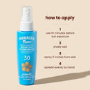 Hawaiian Tropic Weightless Hydration Water Face Mist SPF 30 2.1oz - Imperfect Box