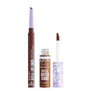 NYX Professional Makeup Bridgerton Royal Treasures Lip Kit 06 Caramel Courtship & Toffee Temptation 2pc - Imperfect Box