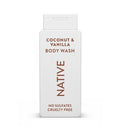 Native Body Wash Coconut Vanilla Sulfate Free 18 fl oz- Imperfect Container