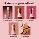 e.l.f. Halo Glow Liquid Filter Highlighter 00 Fair 1.06 fl oz - New